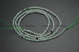2mm Faceted Diamond Cutting Fluorite Stone Round Loose Beads