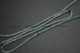 2mm Faceted Diamond Cutting Fluorite Stone Round Loose Beads