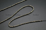 2mm Faceted Diamond Cutting Natural Fluorite Stone Round Beads