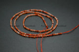 2mm Red Carnelian Agate Stone Round Loose Beads