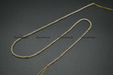 2mm Citrine Yellow Quartz Faceted Beads