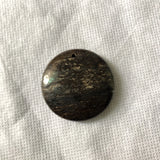 2pcs Bronzite Stone Bead 35mm Round Pendant for Necklace