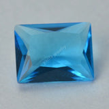 Dark Sea Rectangle Glass Stone Beads 13x18mm for Jewelry