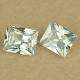 Glass Synthetic Gems Rectangle Cut 13x18mm Loose Glass Stone