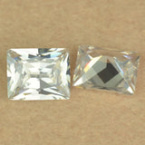 Glass Synthetic Gems Rectangle Cut 13x18mm Loose Glass Stone