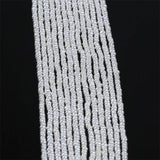 Natural Freshwater Pearl Strand 3-3.5mm Flat Button