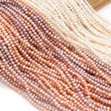 3-3.5mm Natural Freshwater Pearl Beading Loose Beads