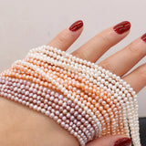 3-3.5mm Natural Freshwater Pearl Beading Loose Beads