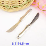 30 Pcs Vintage Metal Alloy Charm Pendant Finding DIY Crafts Jewelry Accessories