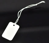 300 String Jewelry Label Paper Pricing Tags 2.5x1.5cm