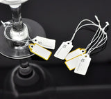 300 String Jewelry Label Paper Pricing Tags 2.6x1.3cm