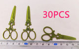 30PCS Antique Bronze Amulet Small Pendant Charms