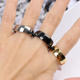 30Pcs Mix Width Stainless Steel Rings For Women Men Party
