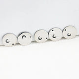 30pc DIY Sun Moon Stainless Steel Charms Pendants Jewelry Components