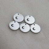 30pc DIY Sun Moon Stainless Steel Charms Pendants Jewelry Components