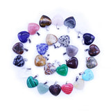 Natural Stone Pendant Hexagonal Prism Quartz Point Healing Charm