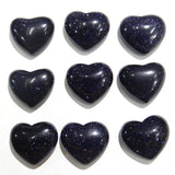 30pcs Natural Sand Stone Heart-shaped Cabochons 15x18mm DIY Jewelry Making
