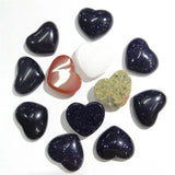 30pcs Cherry Quartz Heart Cabochons 15x18mm