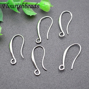 30pcs Nickle Hight Rhodium Earring Hook Earring Earwire DIY Jewelry Finding