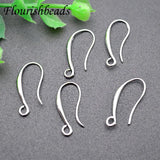 30pcs Nickle Hight Rhodium Earring Hook Earring Earwire DIY Jewelry Finding