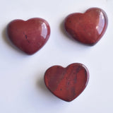 30pcs Natural Rainbow Stone Heart Shape Cabochons Beads for Jewelry Making
