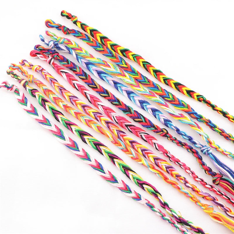 30pcs Bohemia Cuff Bracelets for Men Women