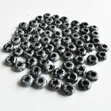 30pcs Snowflake Shape Big Hole Beads 8x14mm DIY Bracelets