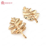 Antique Silver Pinnate leaf Alloy Charms Pendants DIY Jewelry Findings 20 pcs