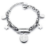 Tree of Life Love Heart Jesus Cross Double Layer Bracelets & Bangles
