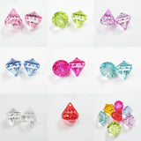 Water-drop Acrylic Pendant For Chunky Necklace, 30pcs