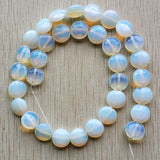 32pcs Natural Stone Round Beads 12mm Assorted for Jewelry Making
