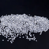 340PCS Small Loose Moissanite Diamond Gemstones Stones 0.8mm To 2.9mm D