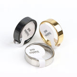 36pcs Stainless Steel Ring Jelwery No Fade 2/4/6/8mm