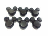 50pcs 38mm*35mm Acrylic Mouse Beads for Jewelry Making