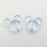 50pcs Transparent Acrylic Mouse Beads Chunky DIY Hand Jewelry