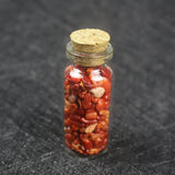 3Pcs Natural Agates Gravel Wish Bottle Healing Crystal