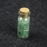 3Pcs Natural Agates Gravel Wish Bottle Healing Crystal