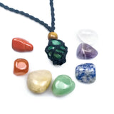 Chakra Crystal Healing Stones Jewelry Set for Valentine Birthday