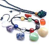 Chakra Crystal Healing Stones Jewelry Set for Valentine Birthday