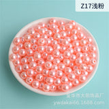 3mm-12mm Pearl Round Plastic Beads for Needlework & Jewelry Making