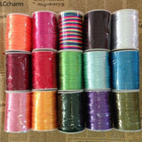 3mm Macrame Rattail Thread Cords 90m - Chinese Knot Satin Nylon Braided Cord
