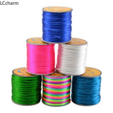 3mm Macrame Rattail Thread Cords 90m - Chinese Knot Satin Nylon Braided Cord