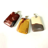 3pcs Mookaite Bead Pendant for Jewelry DIY 40mm