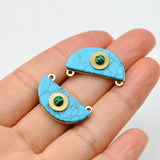 3pcs Natural Stone Bohemian Pendants DIY Women Necklace Jewelry Charms
