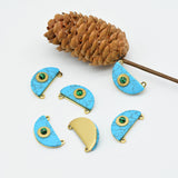 3pcs Natural Stone Bohemian Pendants DIY Women Necklace Jewelry Charms