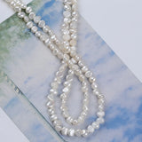 Natural Baroque Freshwater Pearls Strand 4-5mm