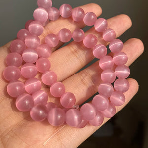 Multicolor Cat Eye Stone Beads 4-12mm for Jewelry Making DIY Necklace Bracelet