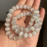 Multicolor Cat Eye Stone Beads 4-12mm for Jewelry Making DIY Necklace Bracelet
