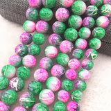 Glass Beads Round Spacer Beads for Jewelry Making DIY Bracelet Necklace