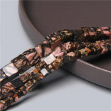 Natural Stone Agates Cube Spacer Beads 4/6/8mm DIY Jewelry Making